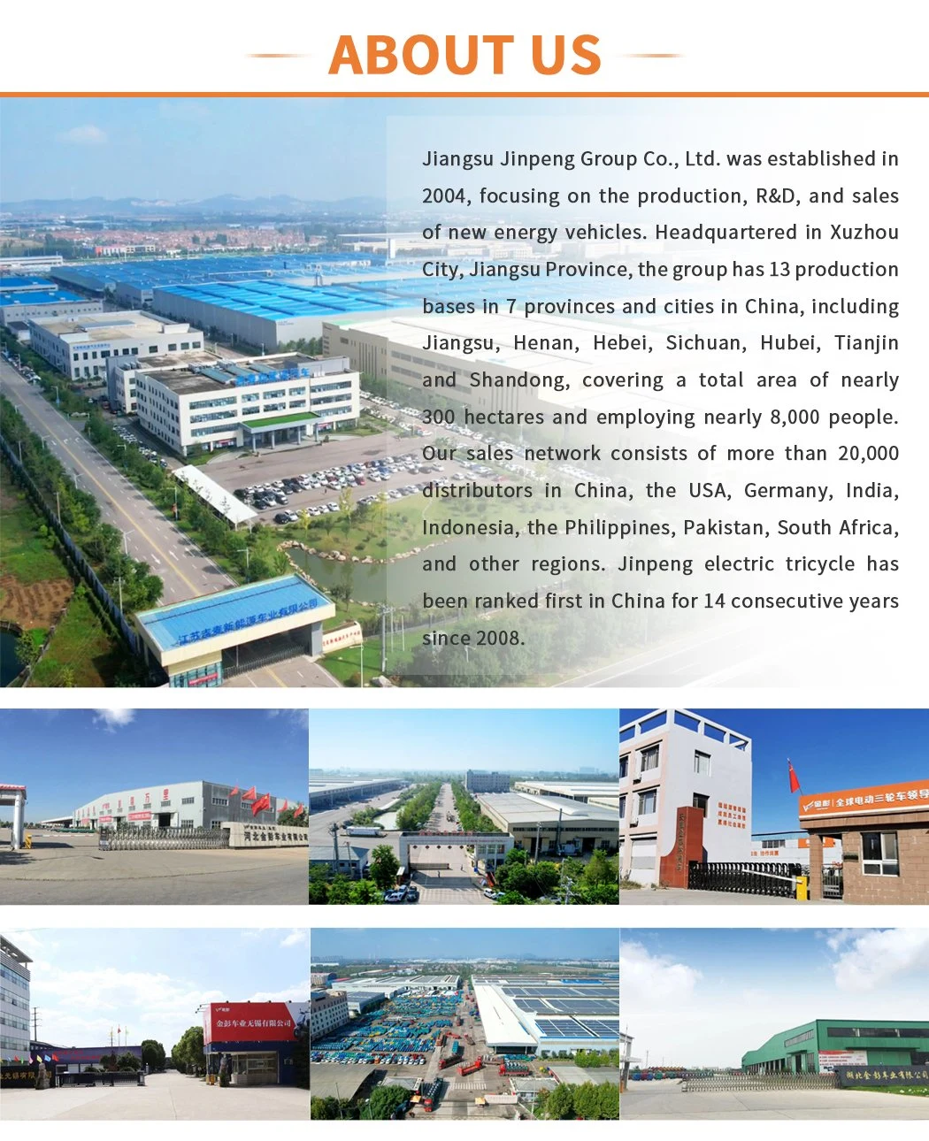 Mini Electric Car From Jinpeng for Passenger Small Electric Vehicles Factory Manufacture for Adult Low-Speed EV